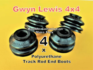 Land Rover Series Track Rod Ball Joint Rubber Boot Covers & Spring Set x5 